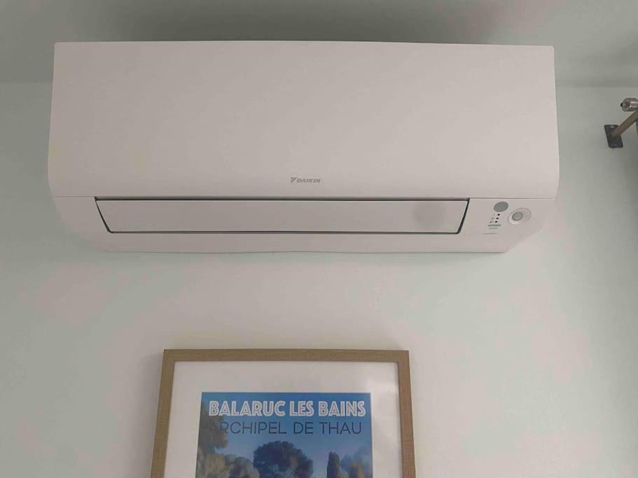 Luxueux T3 Piscine Et Vue Somptueuse Lägenhet Sète Exteriör bild