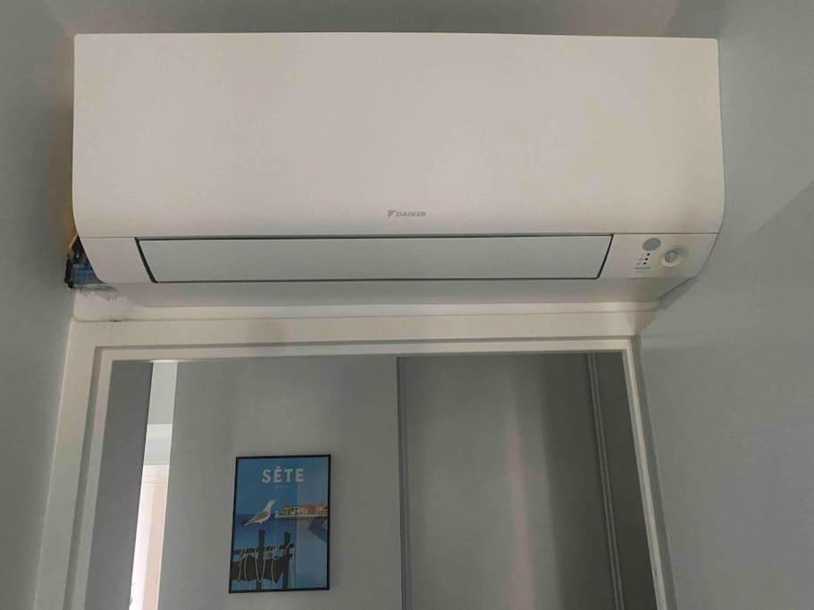 Luxueux T3 Piscine Et Vue Somptueuse Lägenhet Sète Exteriör bild